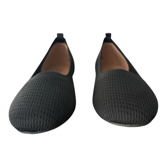 Journee Collection Maryann Black Flats Women’s Size 12 - Picture 2 of 9